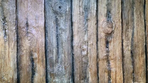 Rustic Wooden Plank Texture Background with Natural Grain and Knots Stock Footage 340568121