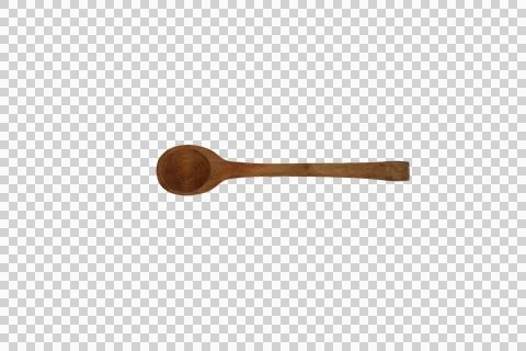 Rustic wooden spoon with a long handle, perfect for cooking and serving Photos