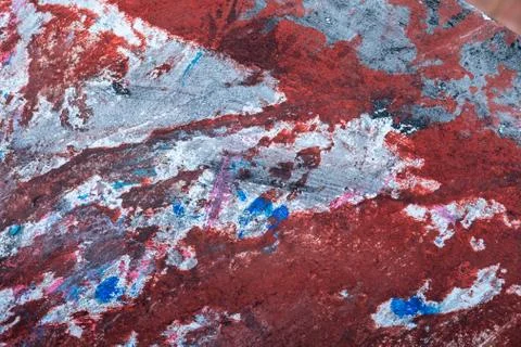 Rustic woods of various colors for decorations Foto stock