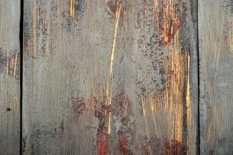 Rustic woods of various colors for decorations Stock Photos