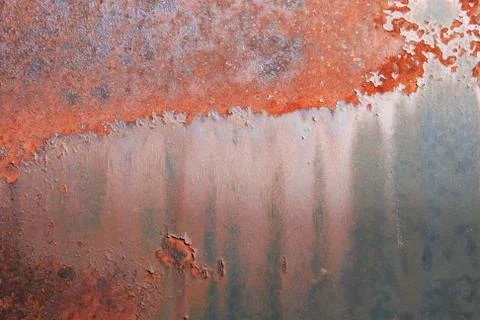 Rusting grunge metal background Foto stock