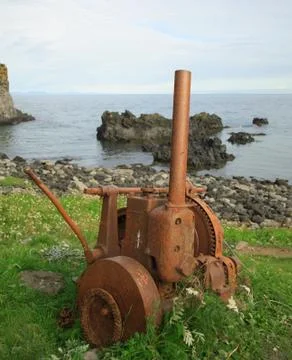 Rusting machine Stock Photos
