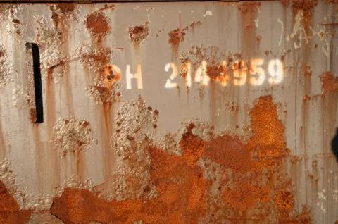 Rusting metal texture Foto stock