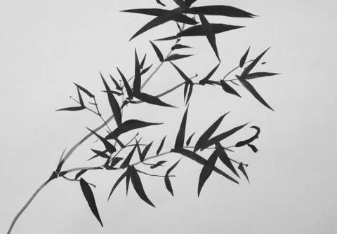 Rustle of leaves Stock Illustration