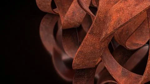 The Rusty Abstract Background for texture concept 3d rendering. Stock Illustration