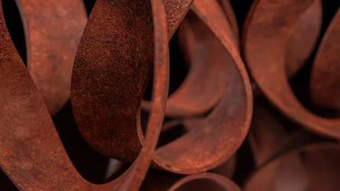 The Rusty Abstract Background for texture concept 3d rendering. Stock Illustration