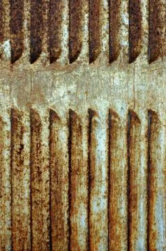 Rusty air vent Foto stock