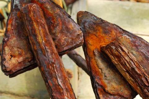 Rusty anchor Stock Photos