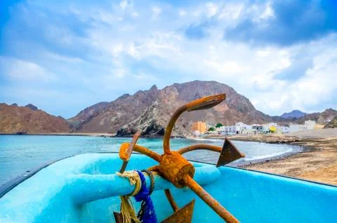 Rusty Anchor. Stock Photos
