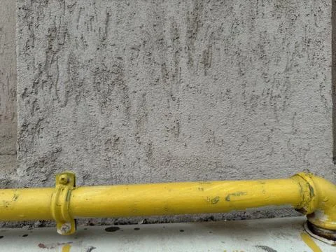 Rusty and old iron pipe Foto stock