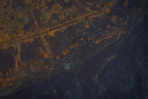 Rusty background, old metal texture, Stock Photos