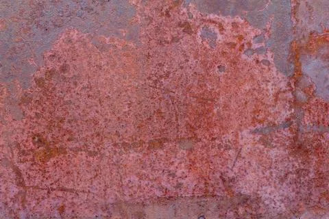 Rusty background.Rust.Texture of old rusty iron.Red-brown rust covered the me Stock Photos