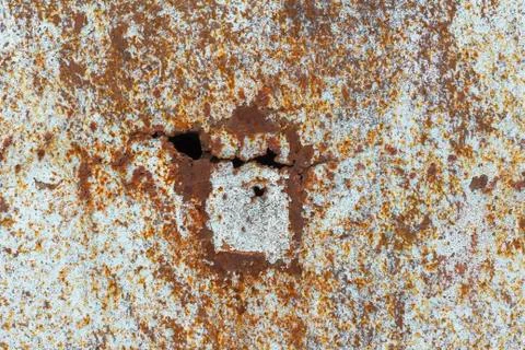 Rusty background.Rust.Texture of old rusty iron.Red-brown rust covered the me Stock Photos