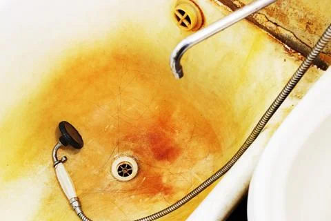 The rusty bath Stock Photos