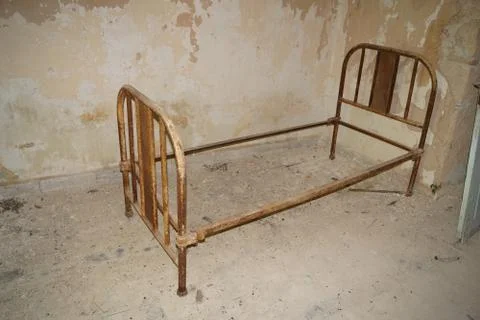 Rusty Bedstead Stock Photos