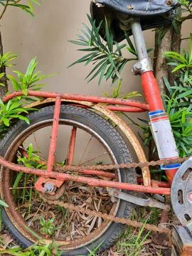 Rusty bike Stock Photos