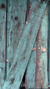 Rusty blue wood texture Stock Photos