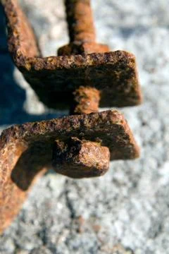 Rusty bolt Stock Photos