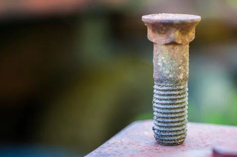 Rusty bolt Stock Photos