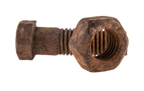 Rusty bolt Stock Photos
