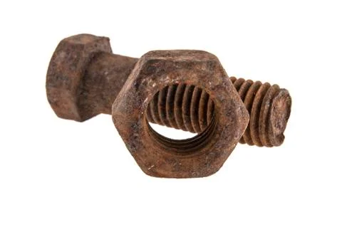 Rusty bolt Stock Photos