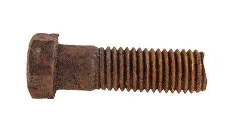 Rusty bolt Foto stock