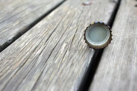 Rusty bottle cap Stock Photos