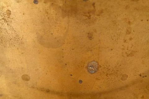 Rusty brass texture Stock Photos