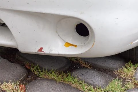 Rusty car paint surface Stock Photos