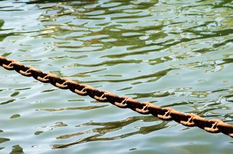 Rusty chain Stock Photos