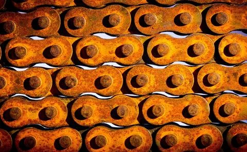 Rusty chain Stock Photos