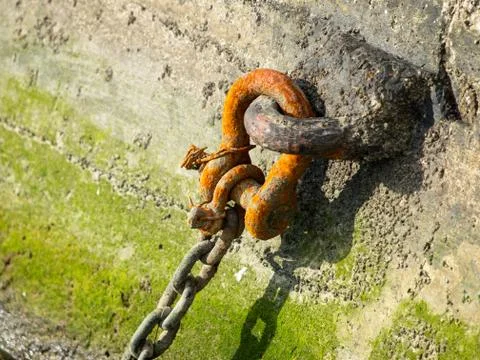 Rusty chain Stock Photos