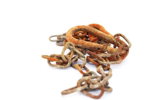 Rusty chain Stock Photos