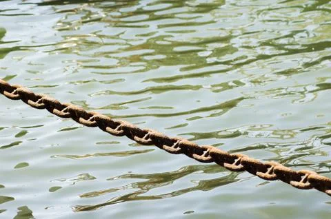 Rusty chain Stock Photos