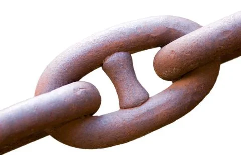 Rusty chain Stock-Fotos