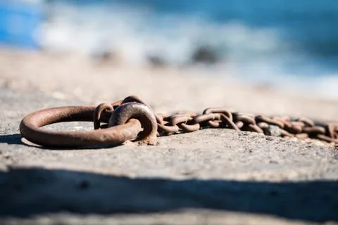 Rusty chain Stock Photos