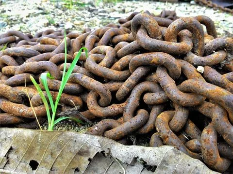 Rusty Chain Stock Photos