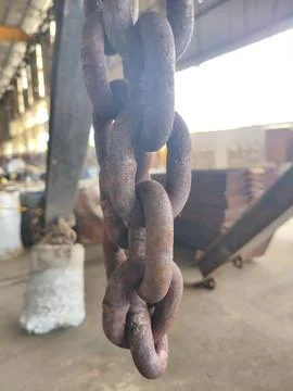 Rusty chain Stock Photos