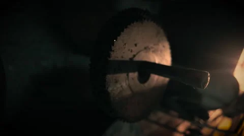 Rusty circular saw blades - Flat picture Stock Footage 67452431