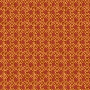Rusty colored abstract seamless vector pattern Stock Illustration