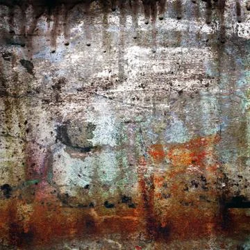 Rusty-colored grunge background Stock Photos