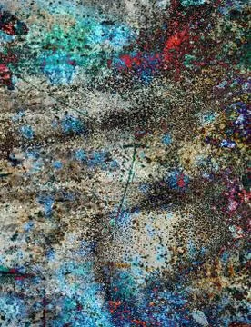 Rusty-colored grunge background Stock Photos