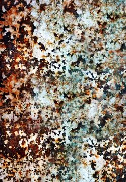 Rusty-colored grunge background Stock Photos