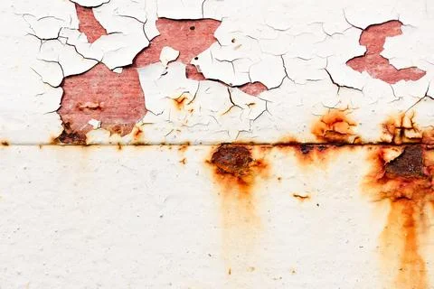 Rusty corroded painted metal texture background backdrop. Foto stock