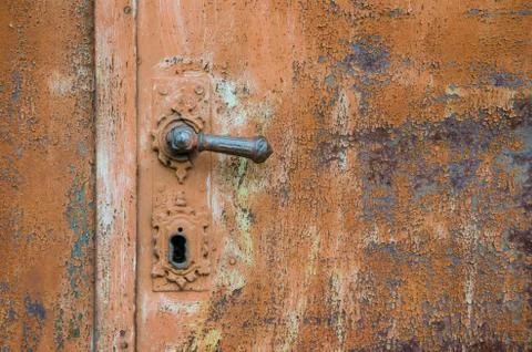 Rusty door Stock Photos
