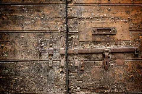 Rusty door Stock Photos