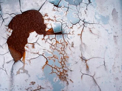 Rusty ferruginous texture background. Foto stock