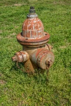 Rusty fire hydrant Stock Photos