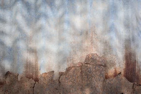 Rusty galvanized iron background and texture. Old abstract background. Stock Photos