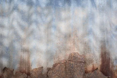 Rusty galvanized iron background and texture. Old abstract background. Stock Photos